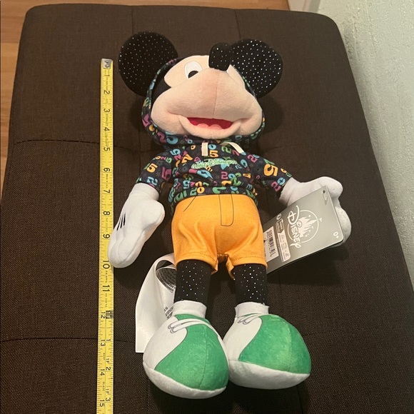 ( 0360) Colorful Mickey Mouse Plush Toy - Picture 3 of 11